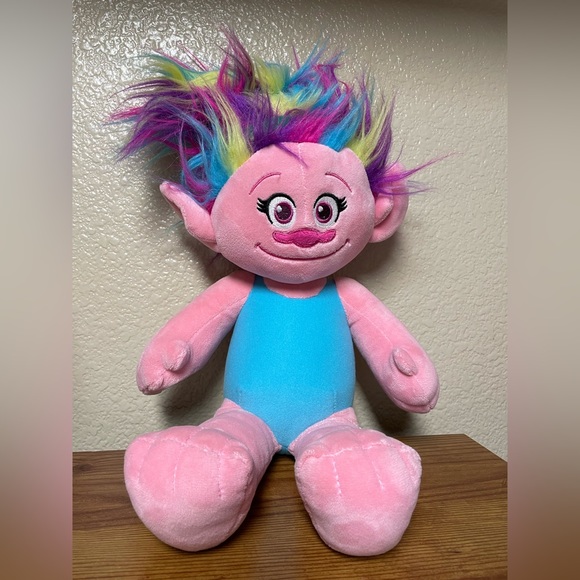 DreamWorks Trolls World Tour Build A Bear 18” - Picture 1 of 5